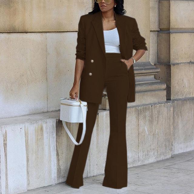 Blazer und Hose Set für Damen
