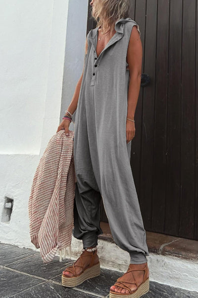 Ärmelloser Jumpsuit für Damen