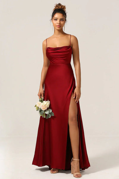 Damen ärmelloses Maxikleid mit Schlitz für den Sommer