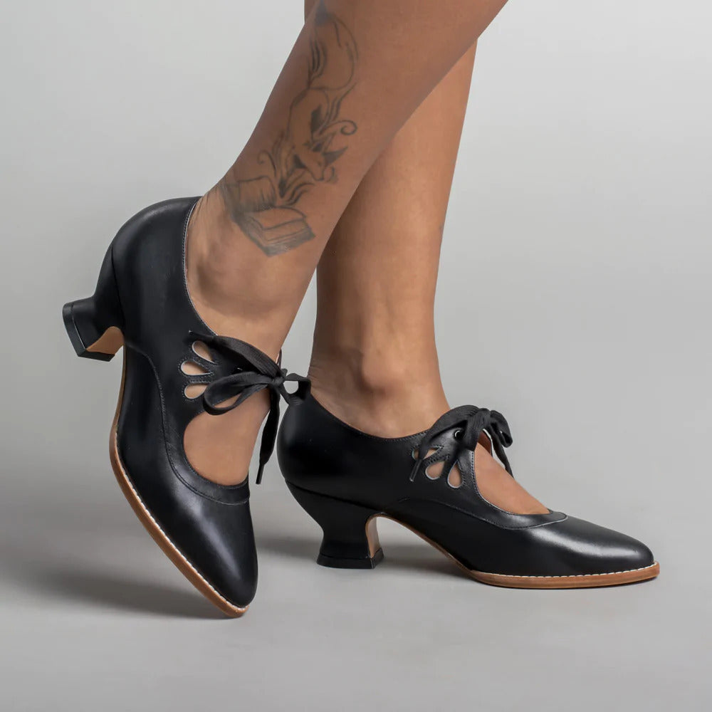 Damen Sommersandalen mit spitzer Zehenpartie und niedrigem Absatz