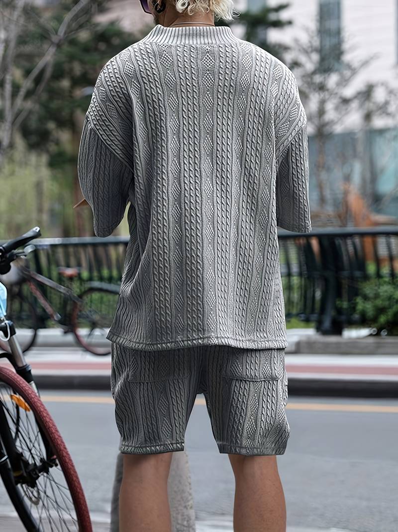 Hemd- und Shorts-Set für Herren