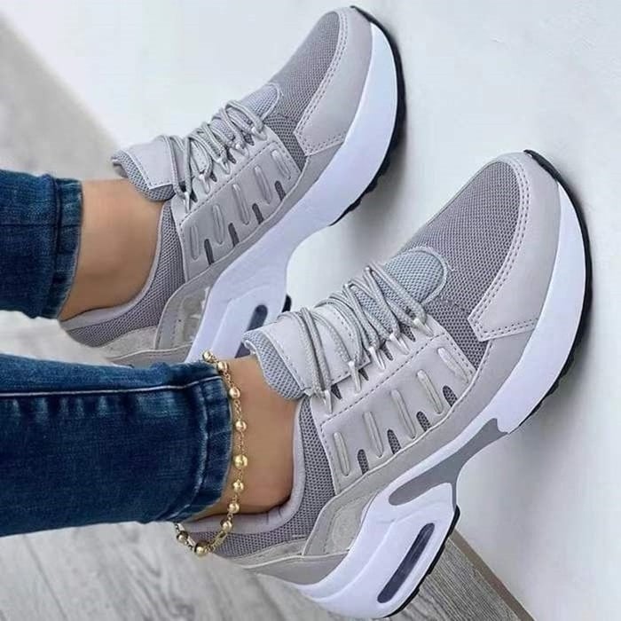 Sportliche Sneaker mit klobiger Sohle für Damen