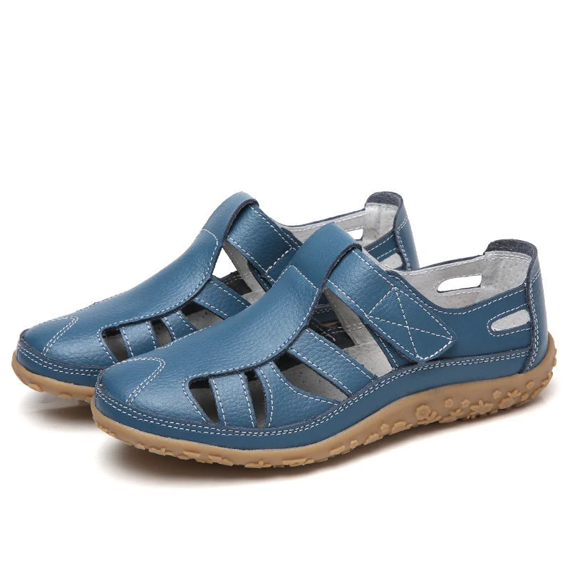 Damen Sandalen mit Ausschnitt-Design