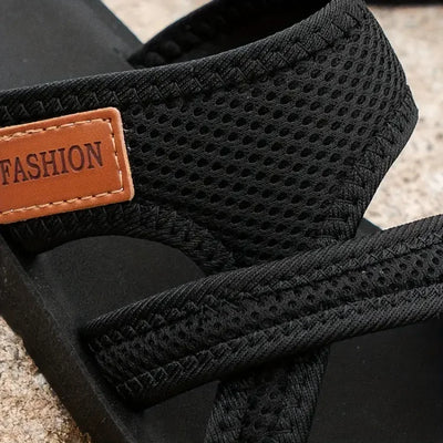 Mesh Slip-on Sandalen für Damen