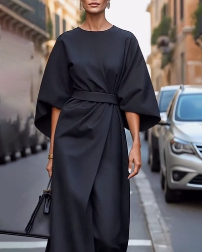 Midikleid mit Gürtel für Damen