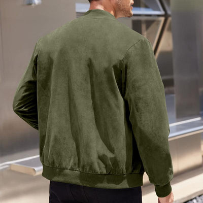 Reißverschlussjacke mit Seitentaschen für Herren