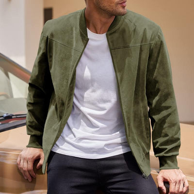 Reißverschlussjacke mit Seitentaschen für Herren