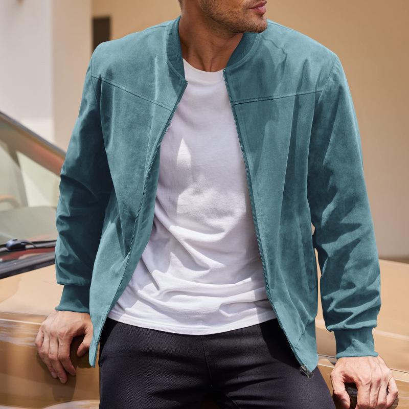 Reißverschlussjacke mit Seitentaschen für Herren