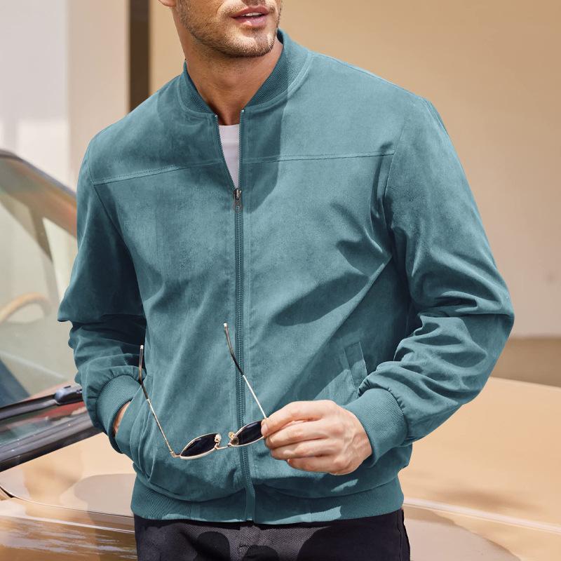 Reißverschlussjacke mit Seitentaschen für Herren
