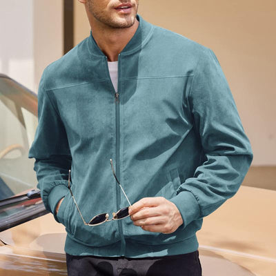 Reißverschlussjacke mit Seitentaschen für Herren