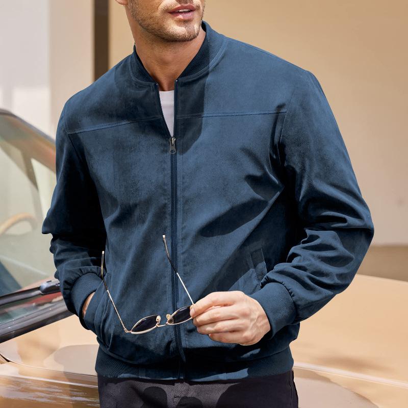 Reißverschlussjacke mit Seitentaschen für Herren