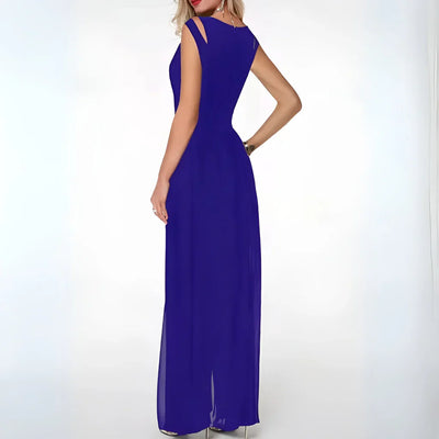 Damen Faltrock Jumpsuit mit Cut-Out für den Sommer