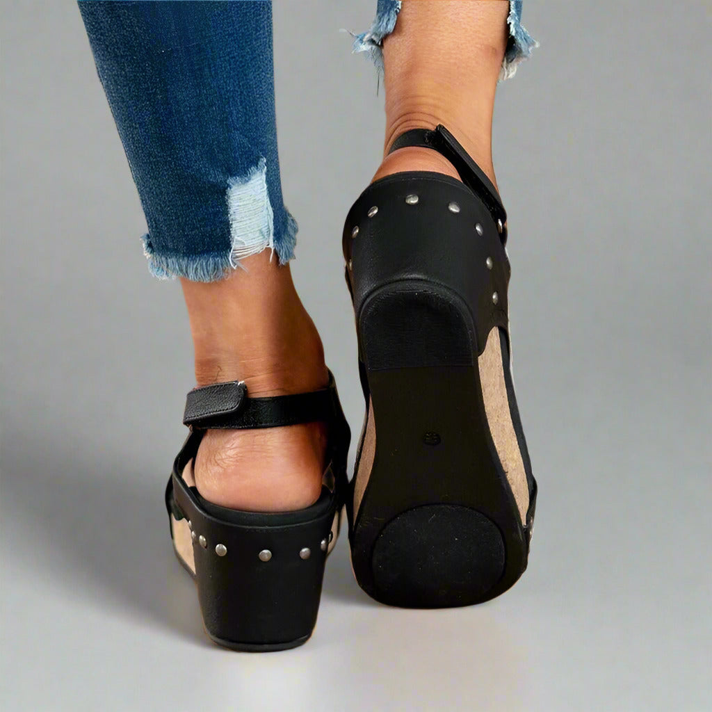 Offene Zehensandalen für Damen