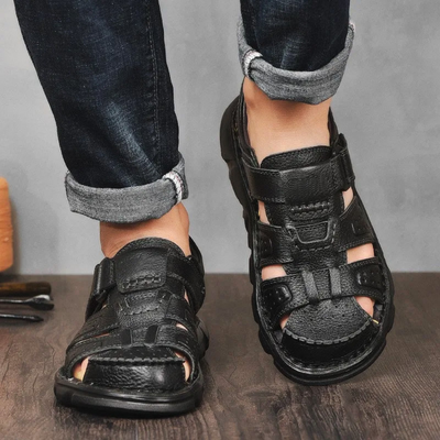 Sommersandalen aus Leder für Herren
