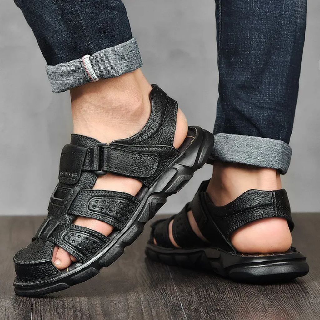 Sommersandalen aus Leder für Herren