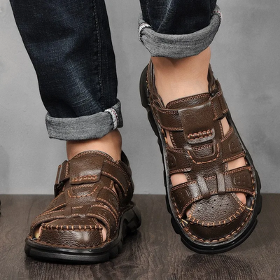 Sommersandalen aus Leder für Herren