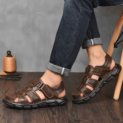 Sommersandalen aus Leder für Herren