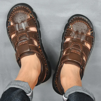 Sommersandalen aus Leder für Herren