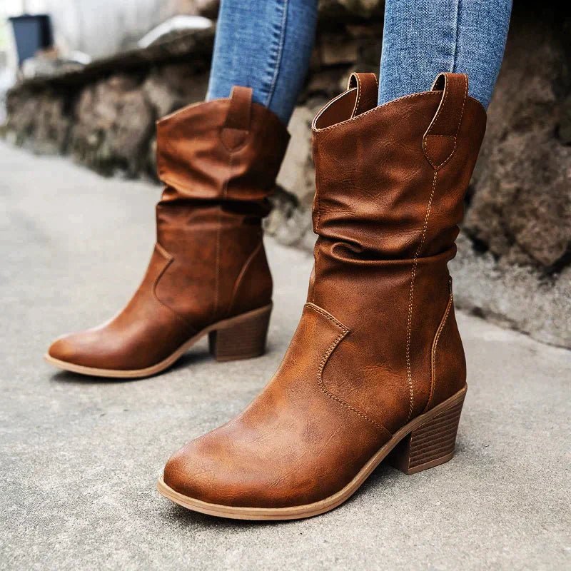 Mittelhohe Stiefel für Damen