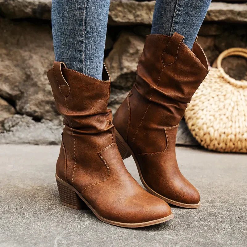 Mittelhohe Stiefel für Damen