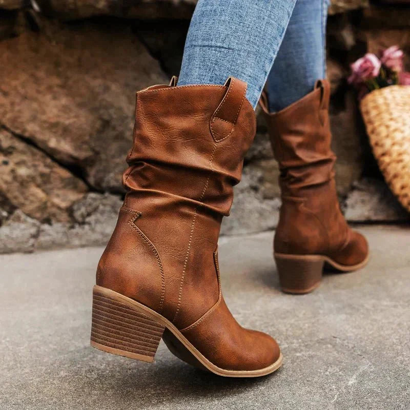 Mittelhohe Stiefel für Damen