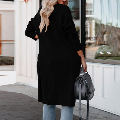 Lange Strickjacke für Damen