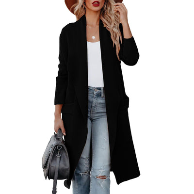 Lange Strickjacke für Damen