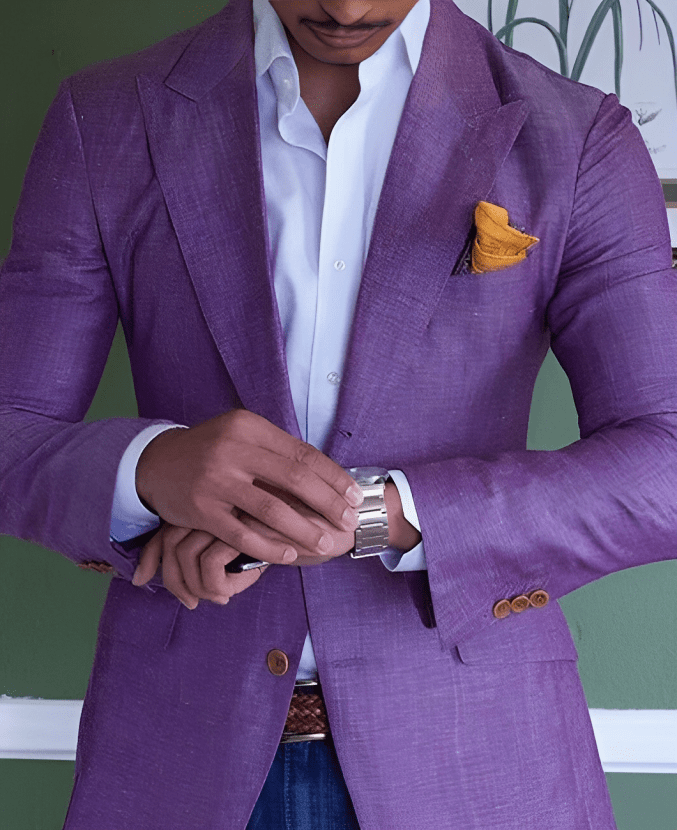 Einreihiger Blazer für Herren