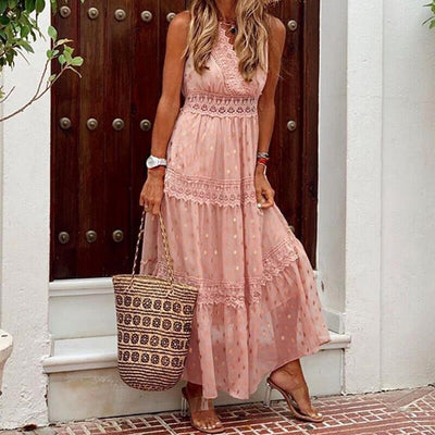 Sommer Maxi Kleid für Damen