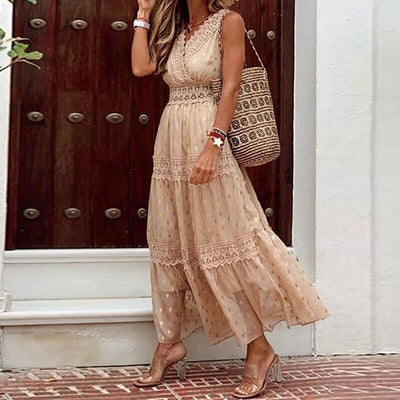 Sommer Maxi Kleid für Damen