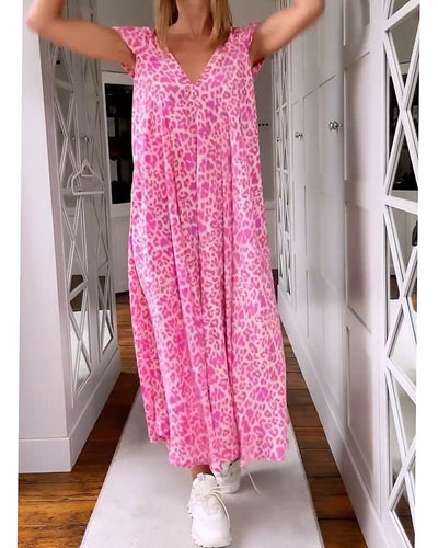 Bedrucktes Midikleid für Damen