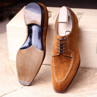 Wildleder-Schnürschuhe für Herren