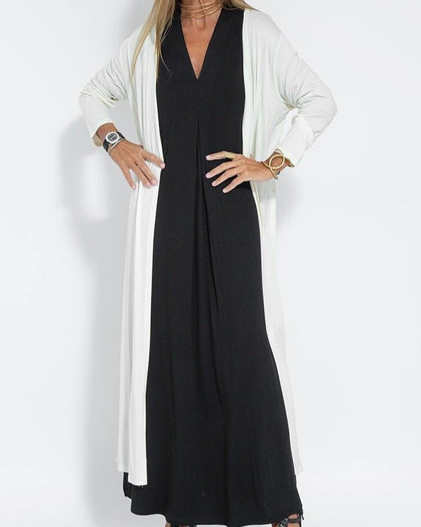 Ärmelloses Maxikleid für Damen