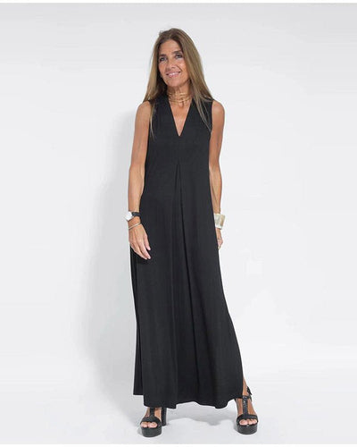 Ärmelloses Maxikleid für Damen
