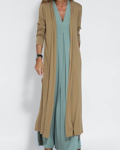 Ärmelloses Maxikleid für Damen
