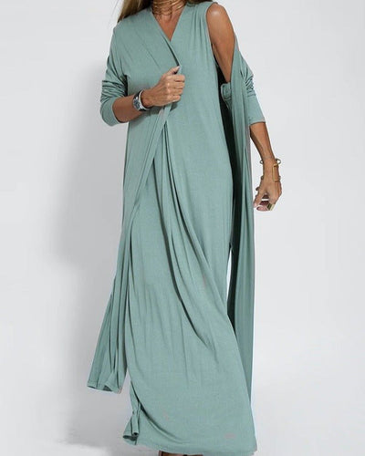Ärmelloses Maxikleid für Damen