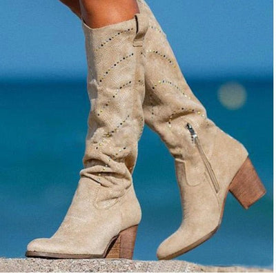 Kniehohe Stiefel für Damen