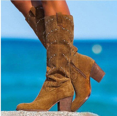 Kniehohe Stiefel für Damen