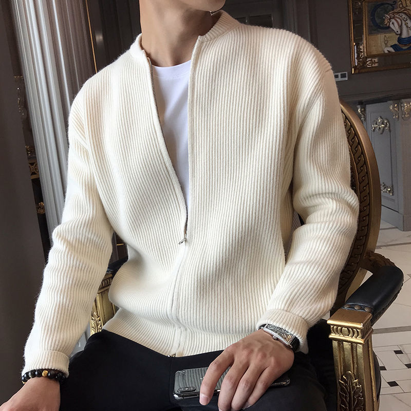 Strickjacke mit Reissverschluss für Herren