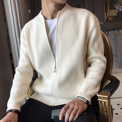 Strickjacke mit Reissverschluss für Herren