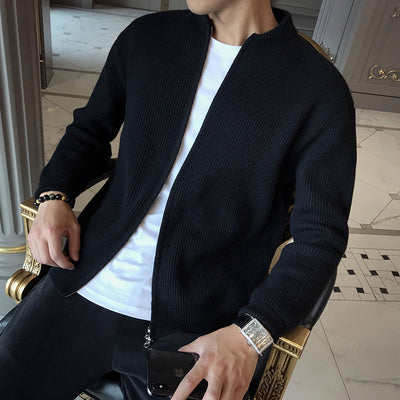Strickjacke mit Reissverschluss für Herren