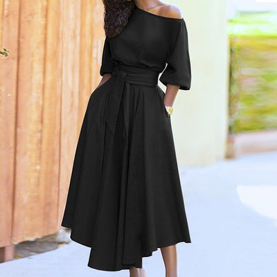 Midikleid mit Gürtel für Damen