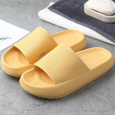 Damen-Sandalen zum Hineinschlüpfen mit offener Spitze